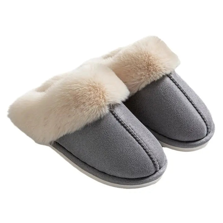 Soft Haven Winter Slippers – Warm Fur Lined House Slippers