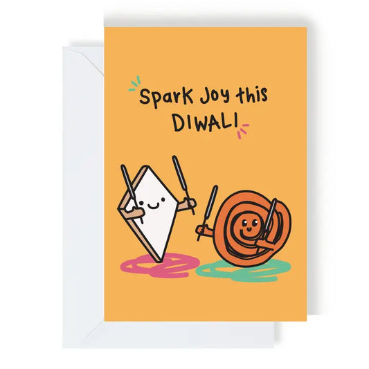 Spark Joy Diwali Greeting Card