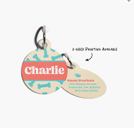 Custom Pet Tags