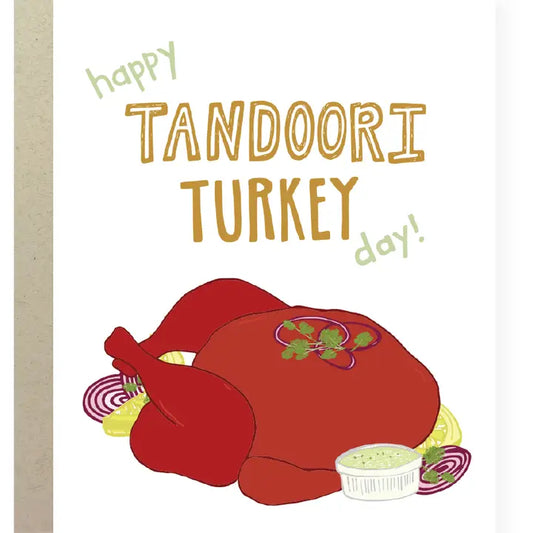 Tandoori Turkey Greeting Card