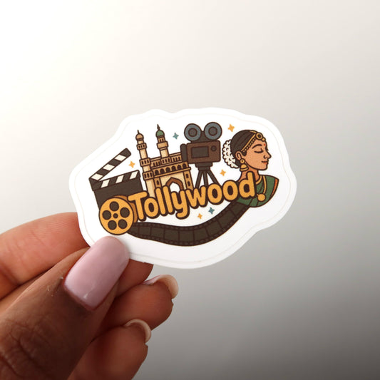 Tollywood 2x2 Sticker