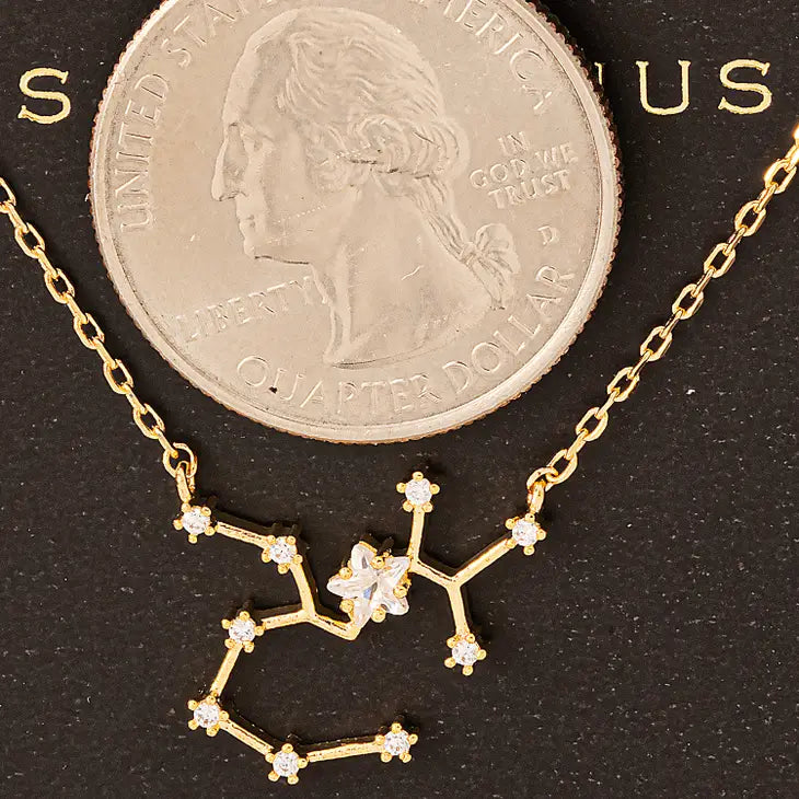 Secret Box Sagittarius Constellation Necklace