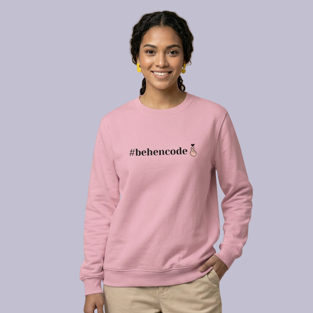 #Behencode (Call Me Bae) Crewneck