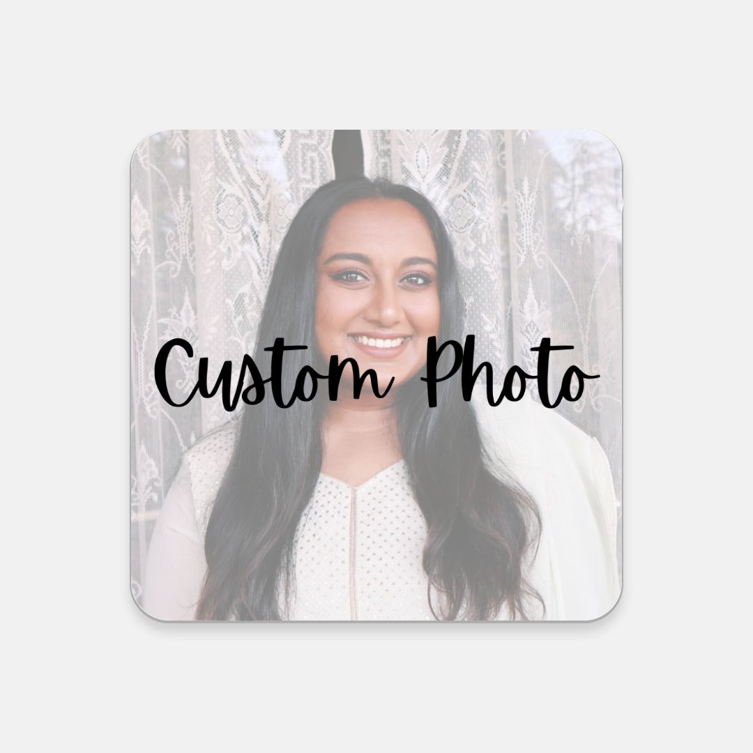 Custom Photo - Cork Back Coasters Set of 4