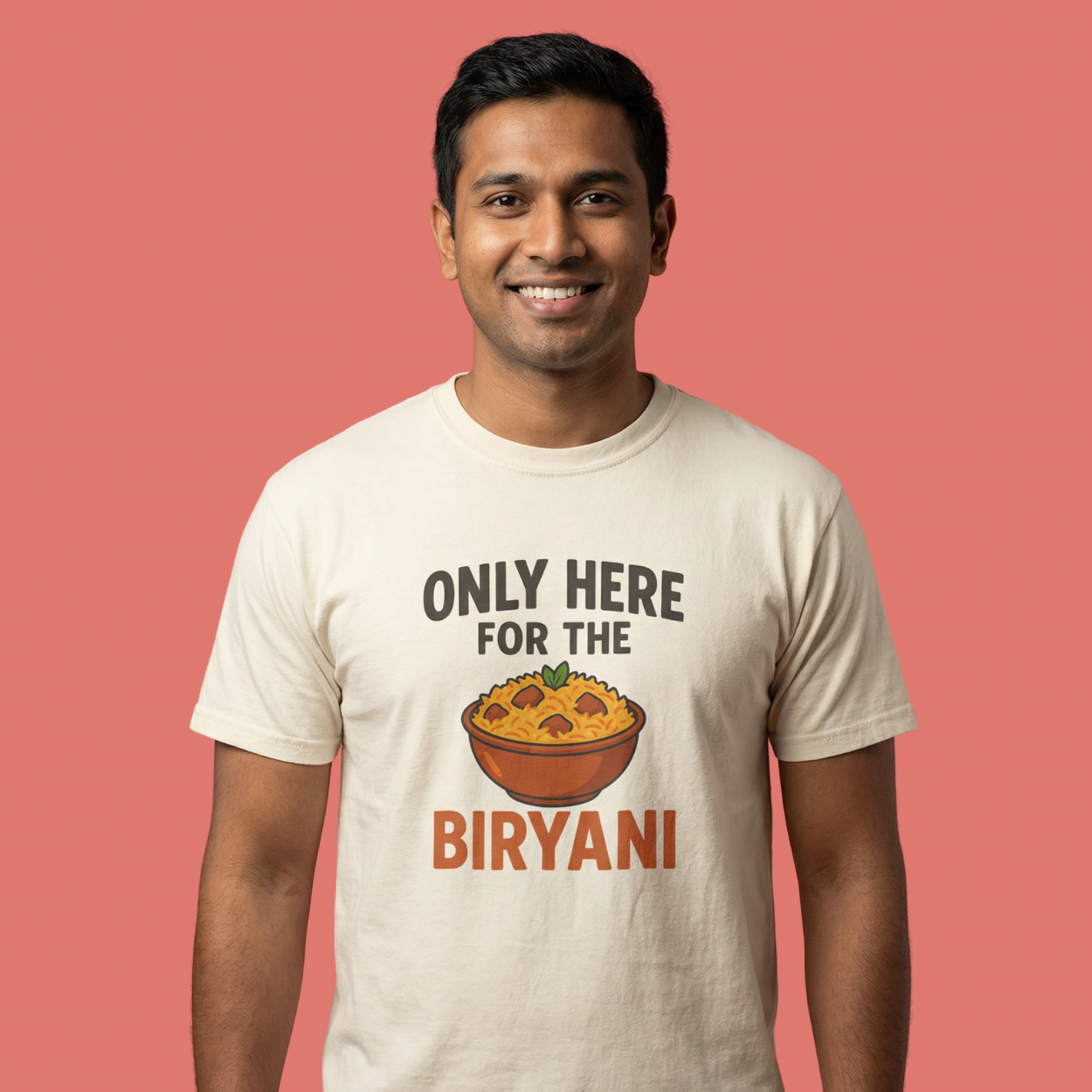 Only Here for the Biryani Tee