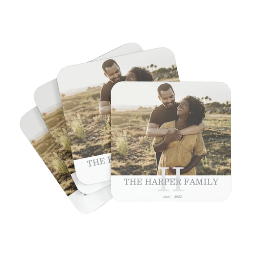 Custom Photo Coasters - Set of 4