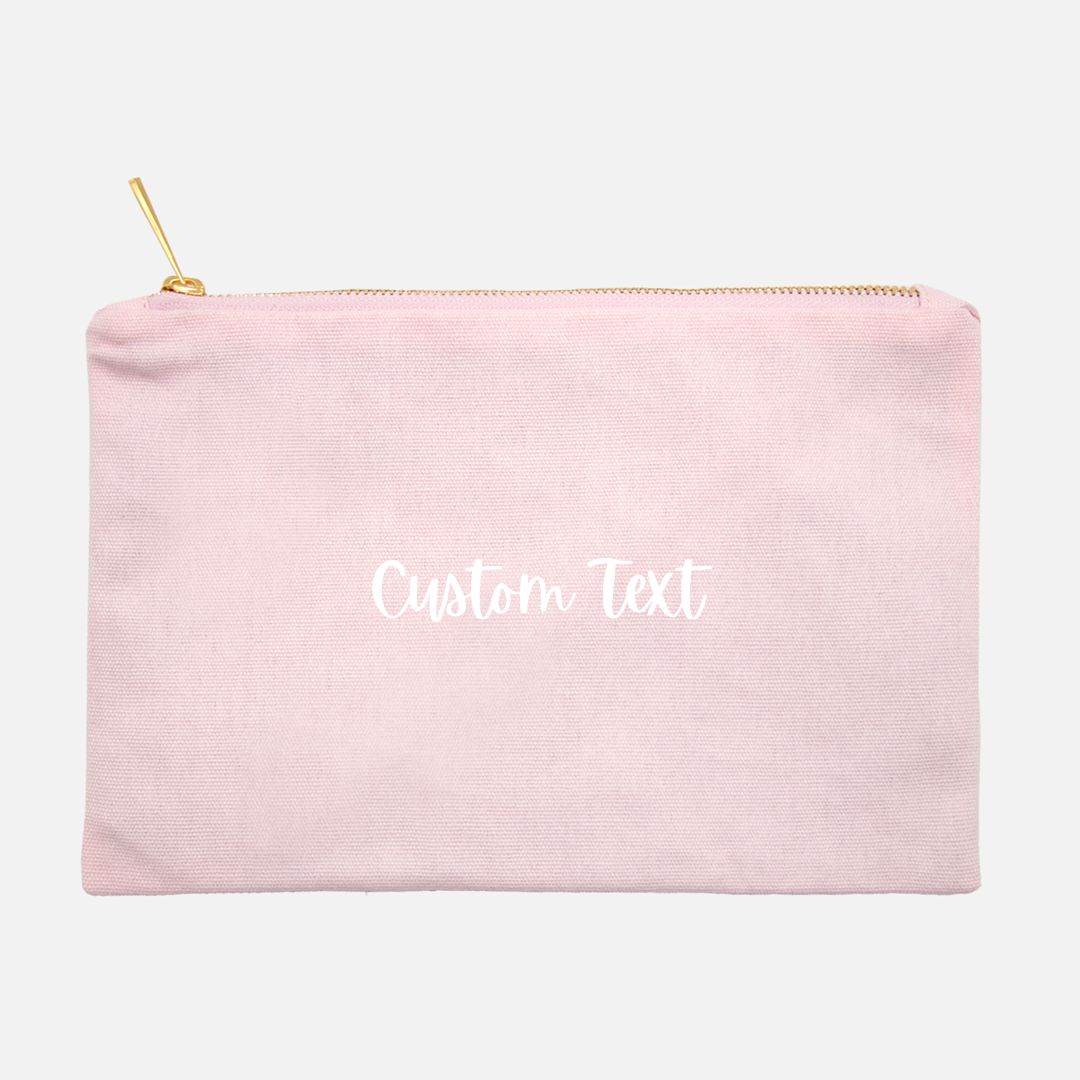 Custom Text - Makeup Bag