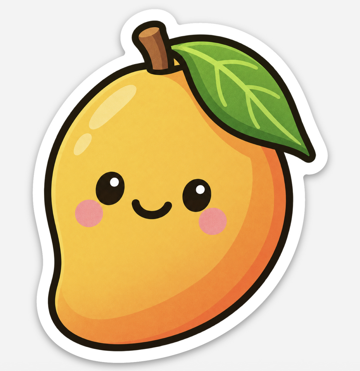 Mango Vinyl Sticker - SD Exclusive