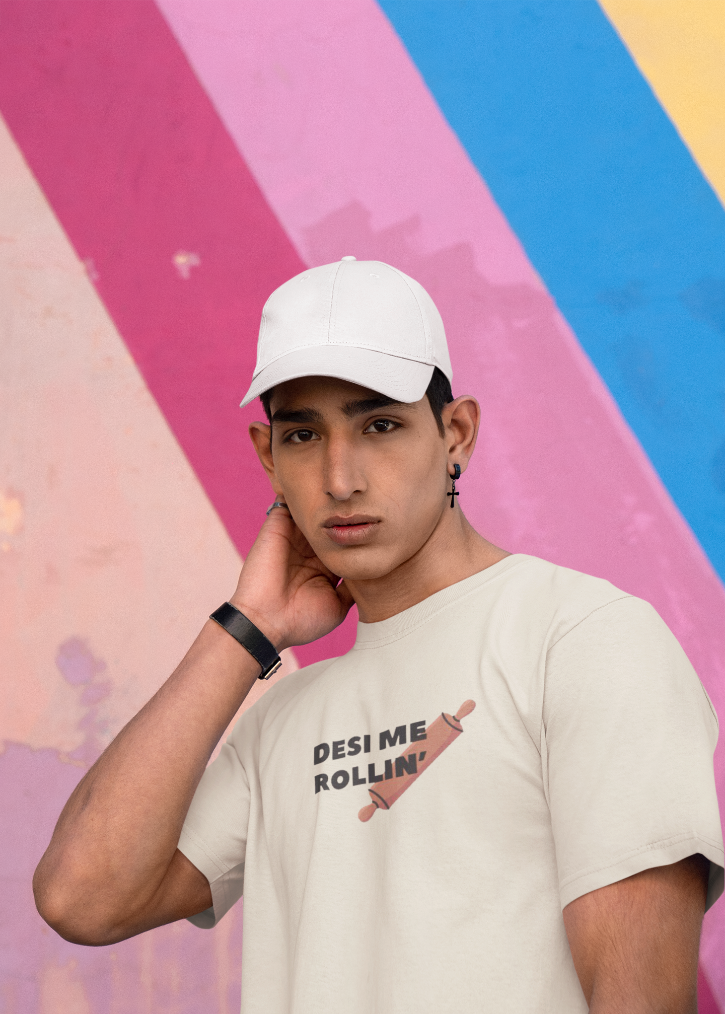 Desi Me Rollin' (Pin) Tee