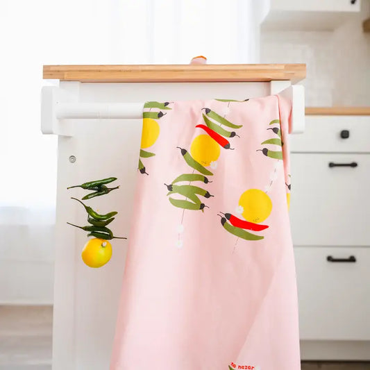 Nimbu Mirch Tea Towel