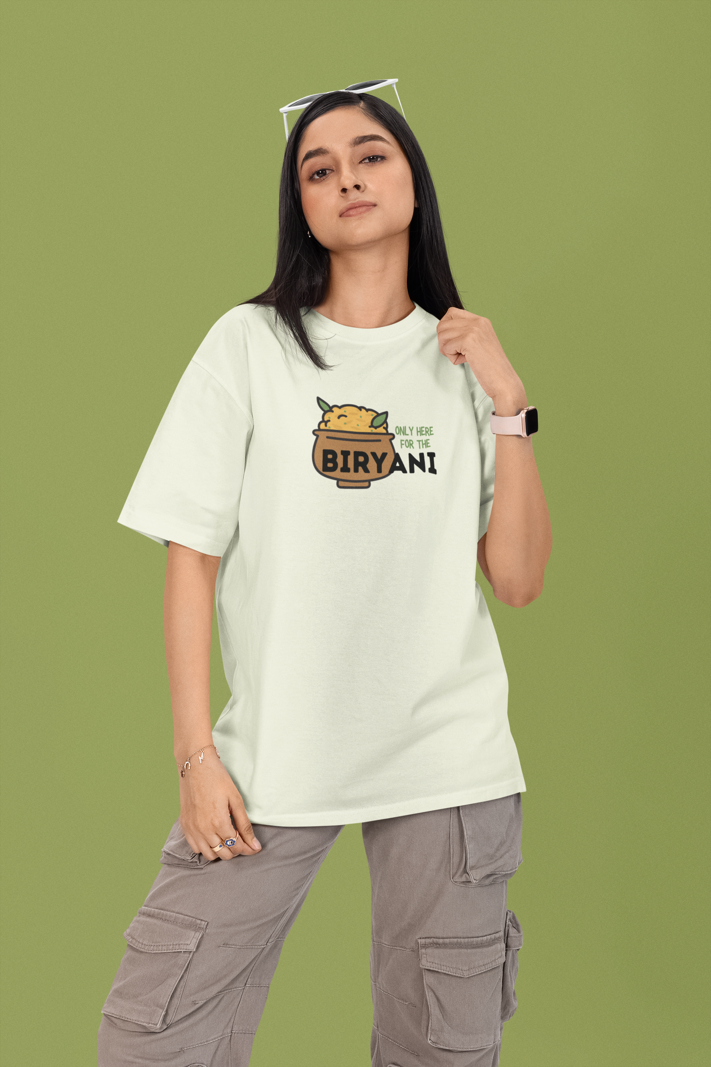 Only Here For The Biryani Tee