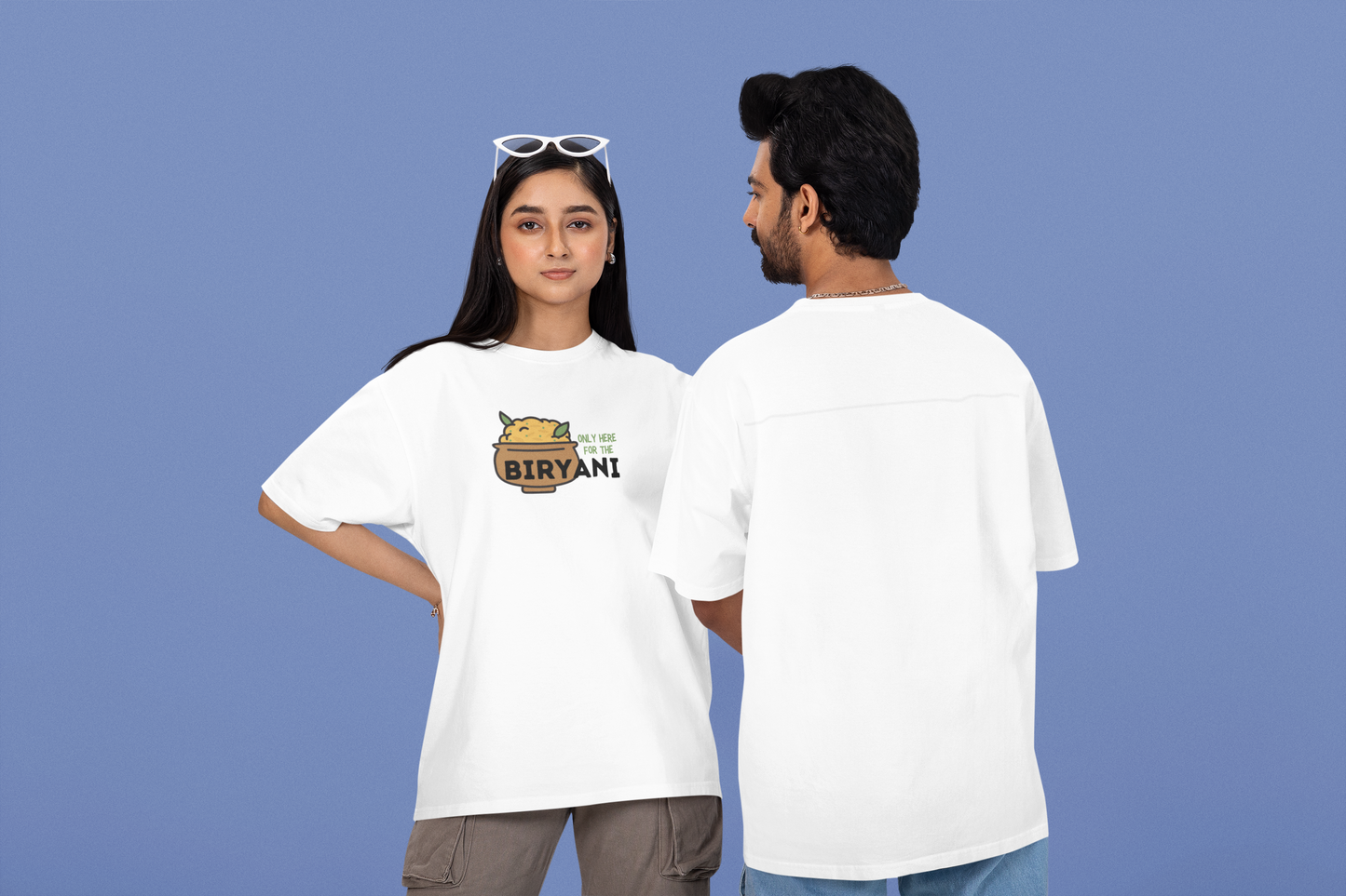 Only Here For The Biryani Tee