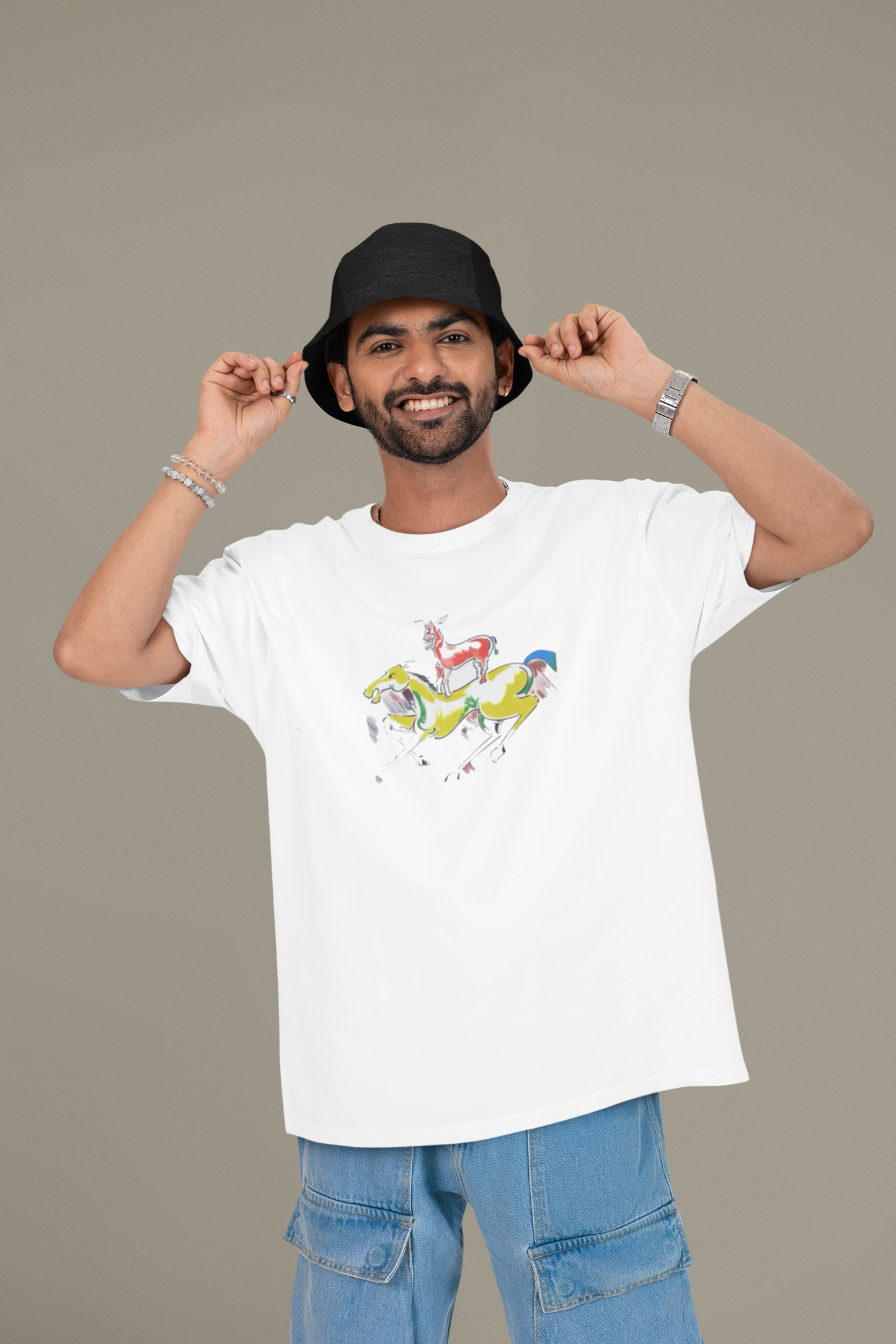 Majnu Bhai Painting Tee