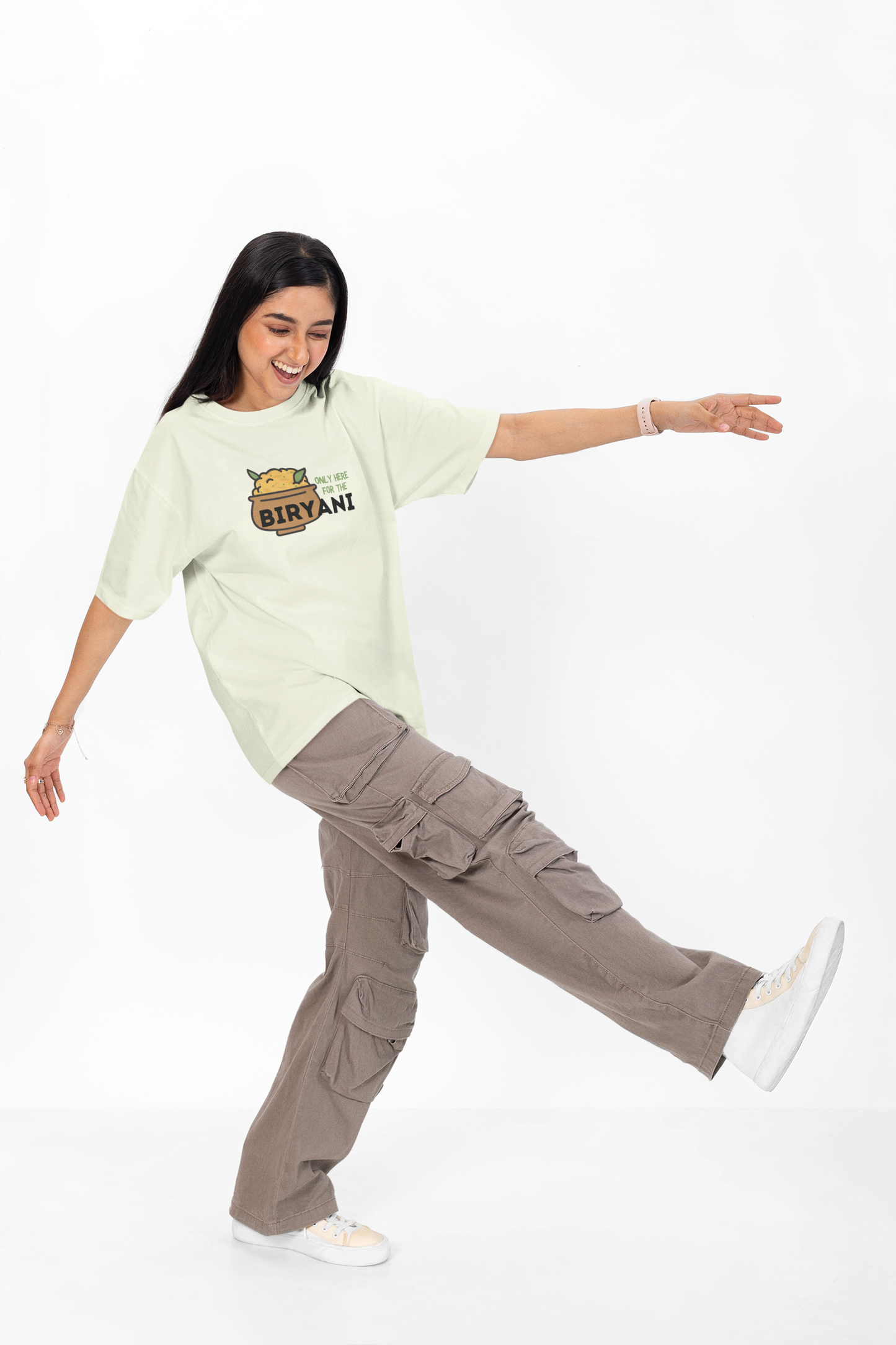 Only Here For The Biryani Tee