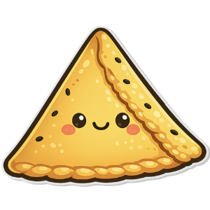 Samosa Acrylic Magnet - SD Exclusive