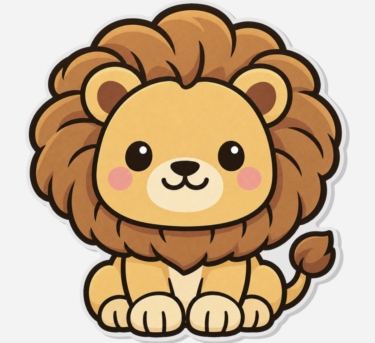 Sher Lion Acrylic Magnet – SD Exclusive