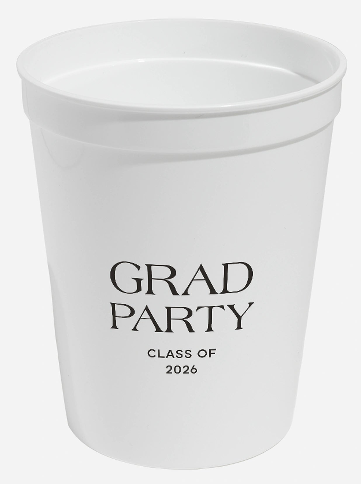 Custom Graduation Stadium Cups - Set of 50