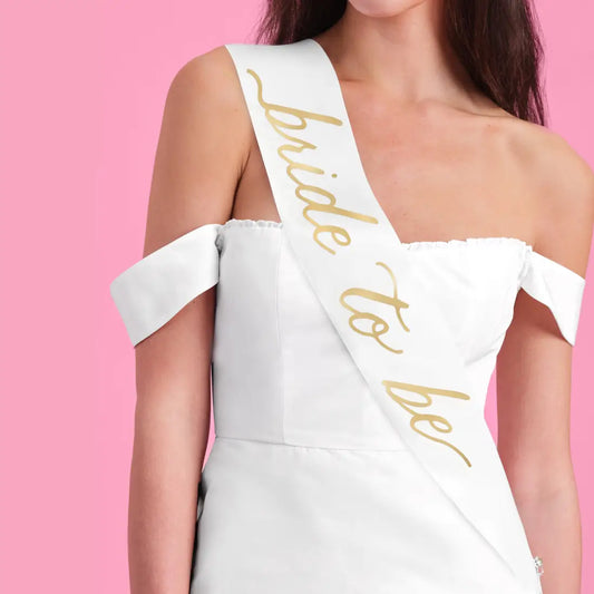 xo, Fetti Bride To Be Satin Sash