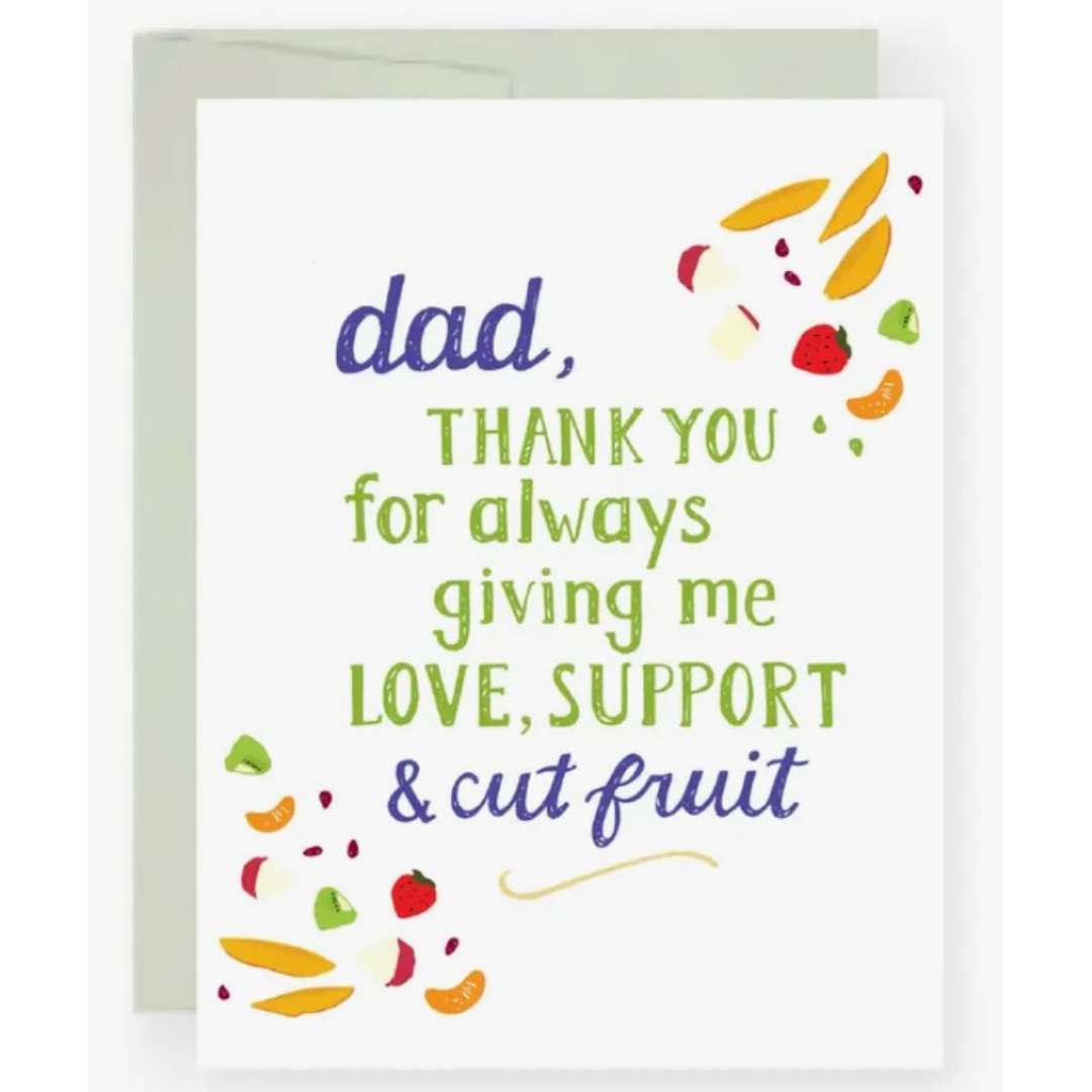 Dad Fruit Card