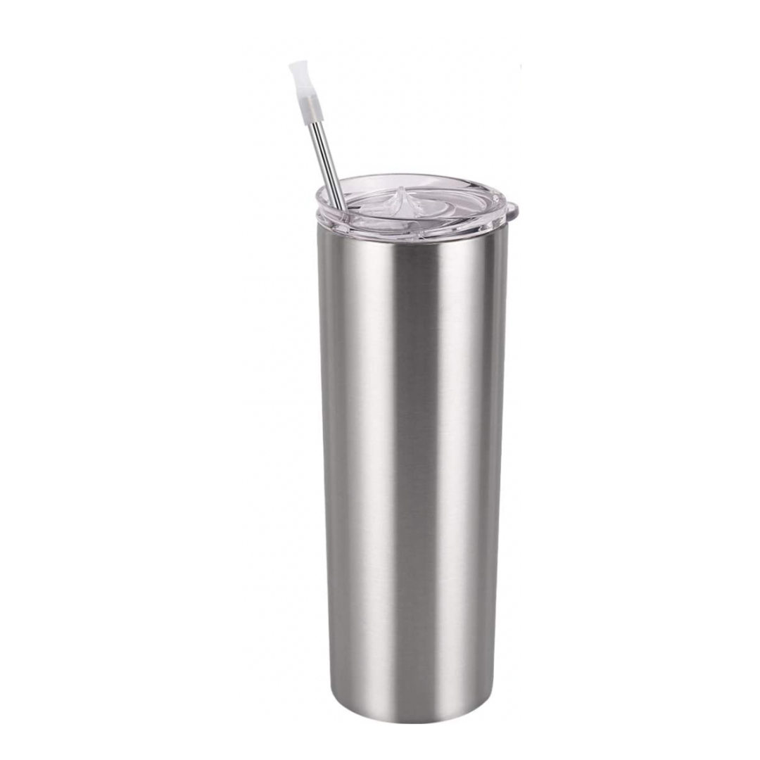 Slim Steel Tumbler - Steel