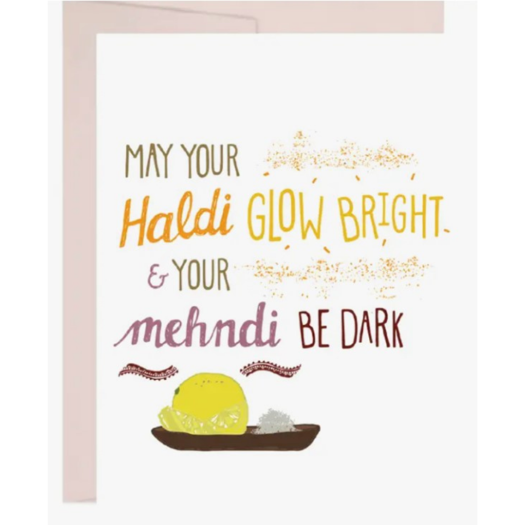 Haldi & Mehndi Card