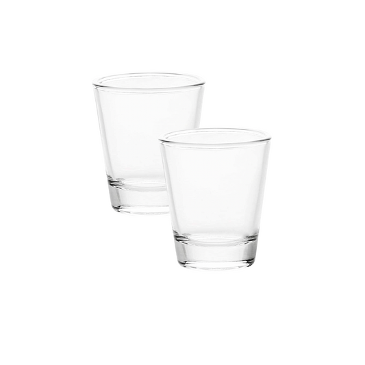 Pack of 2 Shot Glasses - Clear