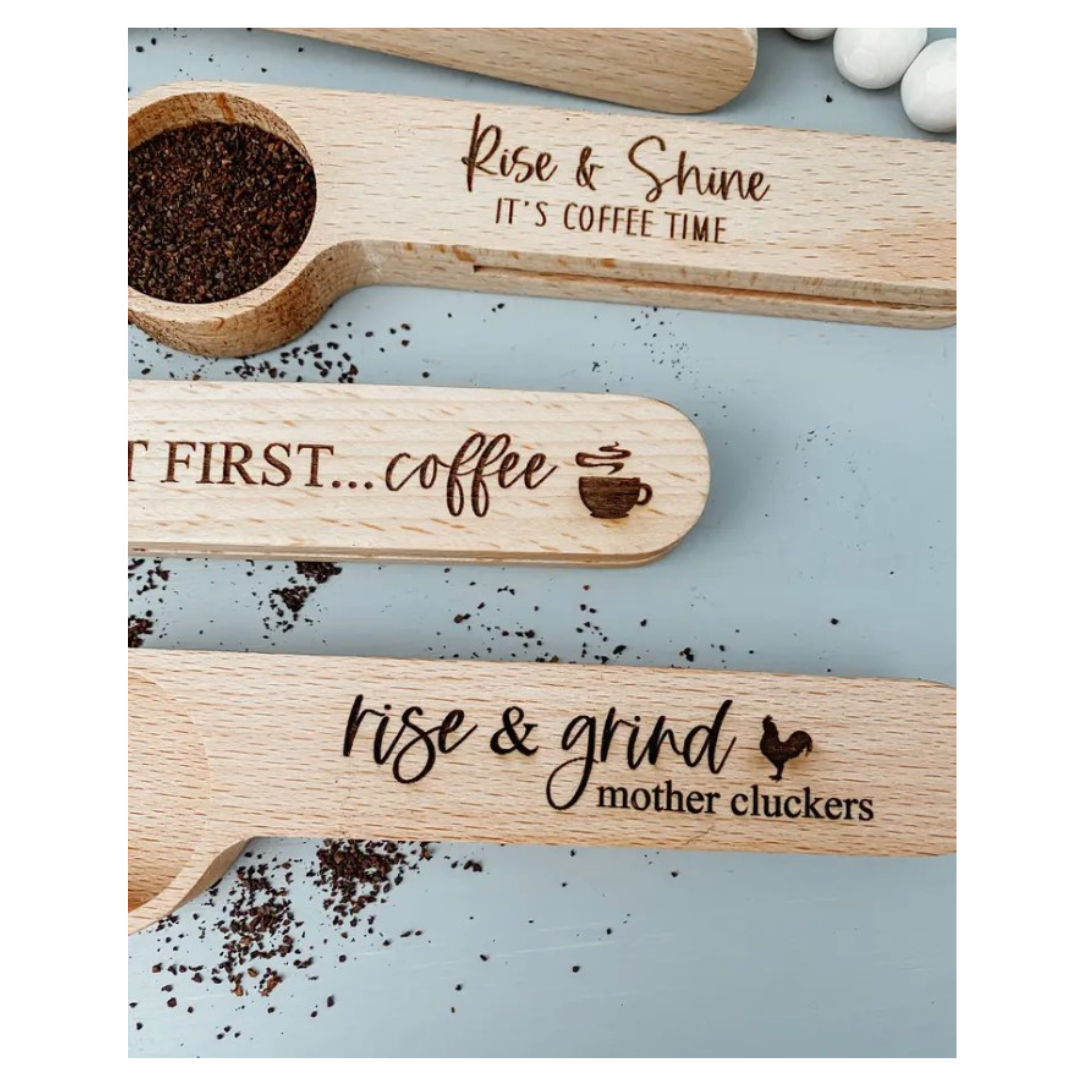 Coffee Scoop/Clip | Rise & Shine: It's Coffee Time