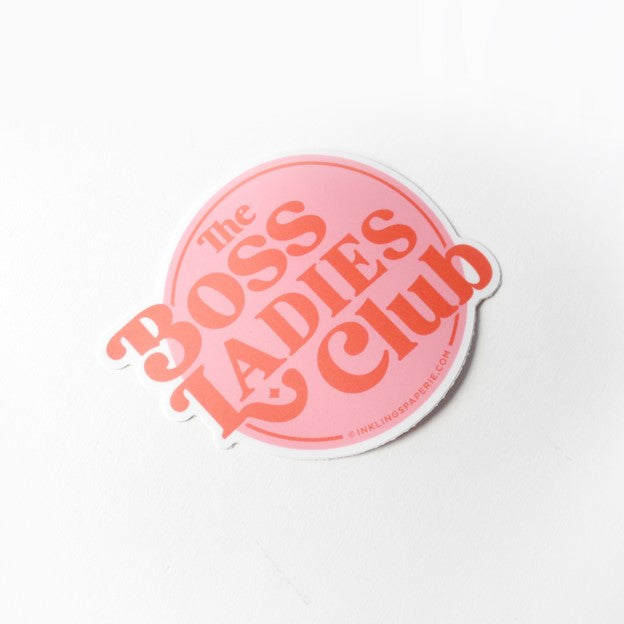 Vinyl Sticker - Boss Ladies Club