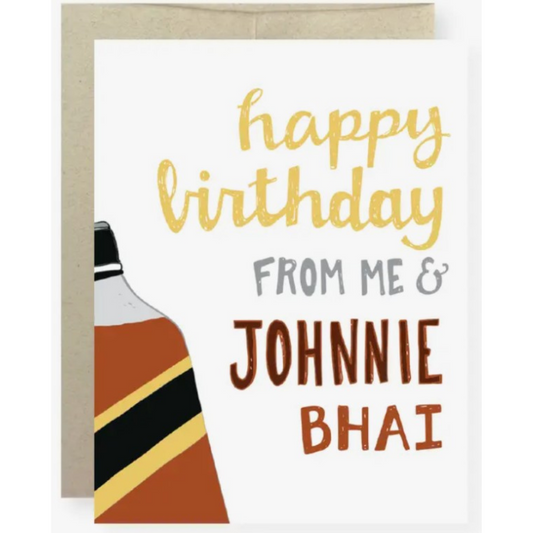 Johnnie Bhai Card