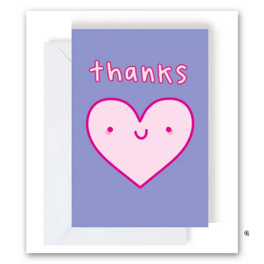 Heartful Thanks Greeting Card