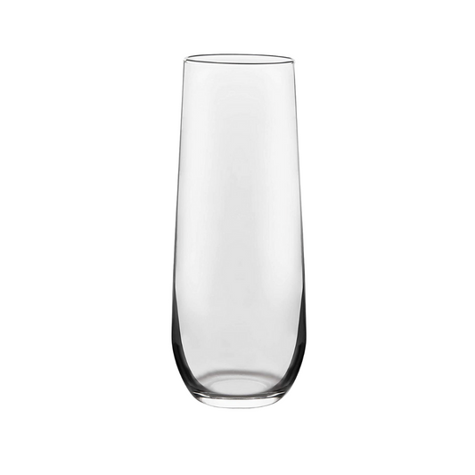 Stemless Flute Glass - Clear