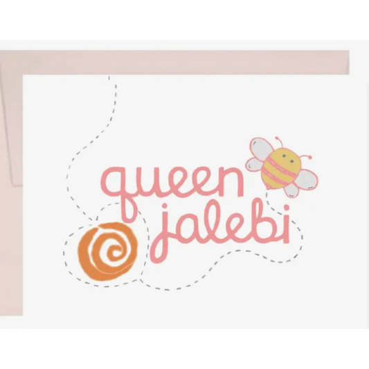 Queen Jalebi Card