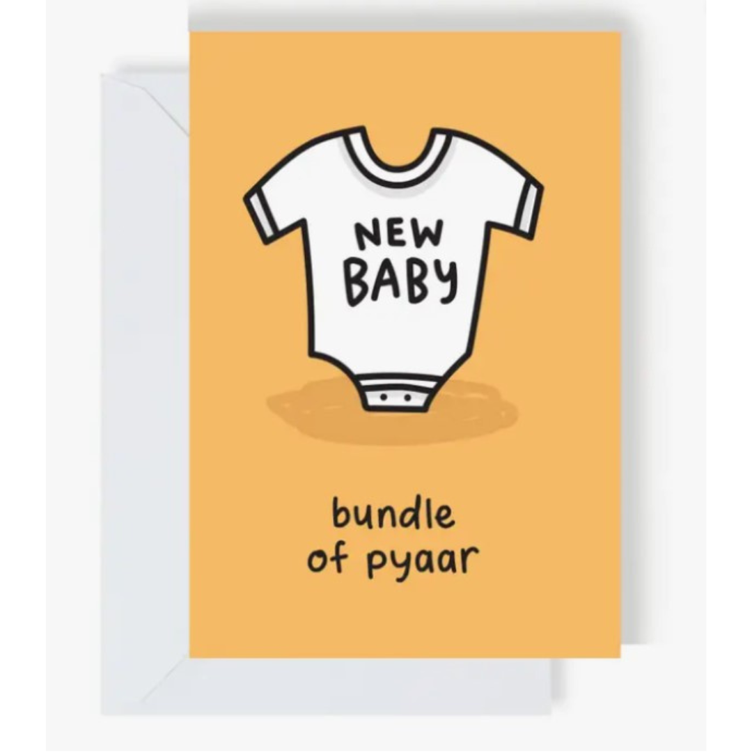 Bundle Of Pyaar Baby Greeting Card