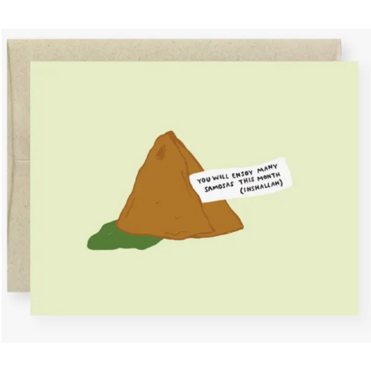 Samosa Fortune Card