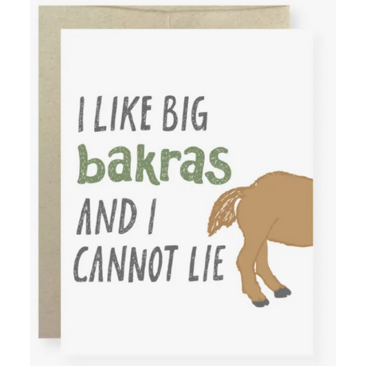 Big Bakras Card