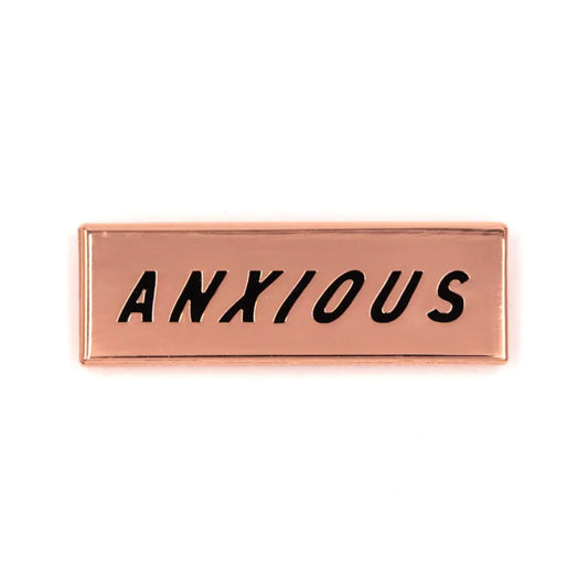 Anxious - Enamel Pin
