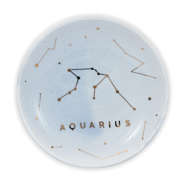 Zodiac Dish - AQUARIUS (Jan 20 - Feb18)