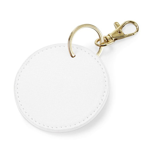 Circular Key Clip - Soft White