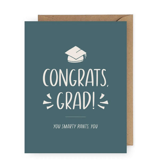 "Congrats Grad Graduation" Greeting Card