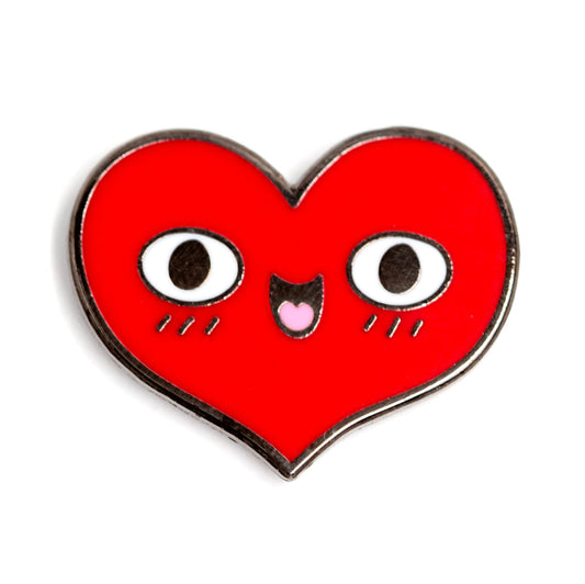 Happy Heart - Enamel Pin