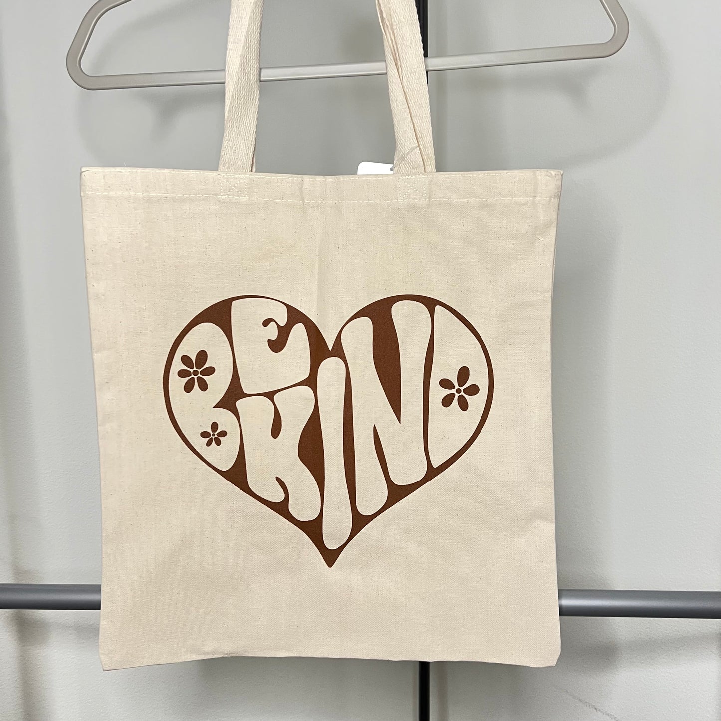 "Be Kind" Canvas Tote Bag