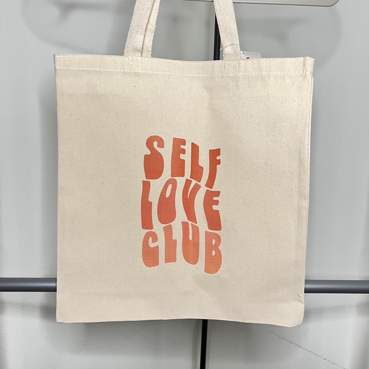 "Self Love Club" Canvas Tote Bag