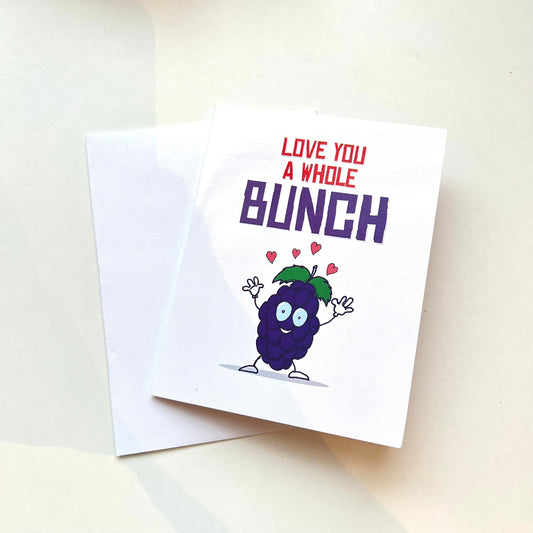 Love You A Whole Bunch Card