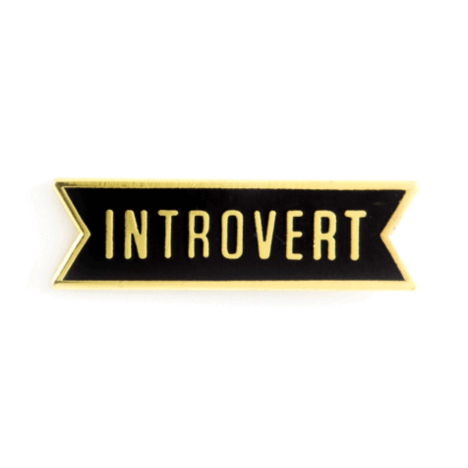 Introvert - Enamel Pin