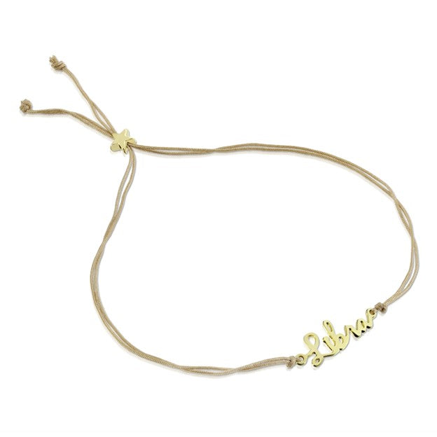 Zodiac Bracelet Gold - LIBRA - September 23 - October 22