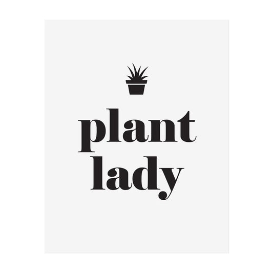 "Plant Lady" Art Print 8 x 10 in