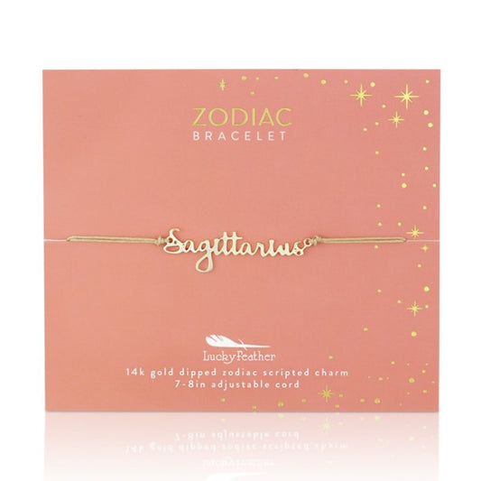 Zodiac Bracelet Gold - SAG - November 22 - December 21