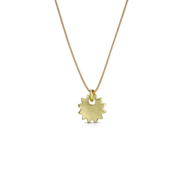 New Moon Gold Necklace - SUNSHINE