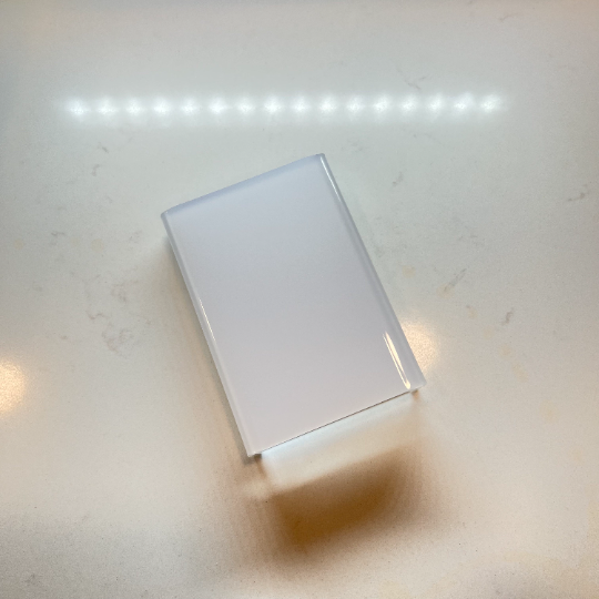CUSTOM INSTAX PRINT Inside Clear Acrylic Frame Stand White