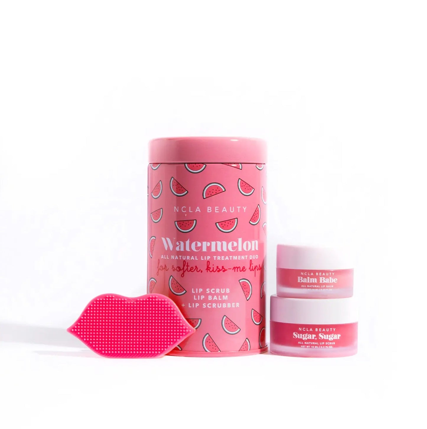 Watermelon Lip Care Set + Lip Scrubber